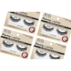 Ardell Remy Lashes – Remy Hair False Eyelashes with Invisiband, Soft & Lightweight Strip Lashes, 4 Pack
