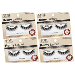 Ardell Remy Lashes – Remy Hair False Eyelashes with Invisiband, Soft & Lightweight Strip Lashes, 4 Pack