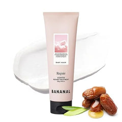 BANANAL Intensive Hair Treatment Rice Protein Repair Formula for Smoother, Stronger Hair Moisturizing & Strengthening Korean Conditioner Mask Sulfate & Paraben Free