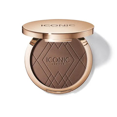 ICONIC LONDON Ultimate Bronzing Powder | Silky Powder, Flawless Matte Finish Bronzer Cruelty-Free, Vegan Makeup, 0.59 oz
