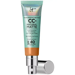 IT Cosmetics CC+ Cream Matte Foundation SPF 40 for Oil-Free, Long-Lasting Matte Finish