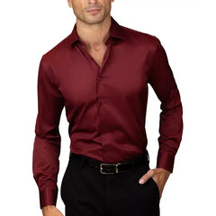 Tayion Collection Men's Slim-Fit Dress Shirt