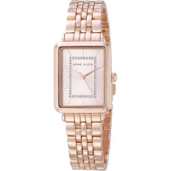 Anne Klein Women's Glitter Accented Bracelet Watch - Rose Gold