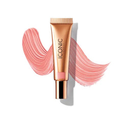 ICONIC LONDON Sheer Blush | Lightweight Liquid Cream Blush, Cruelty Free, Vegan Makeup, 0.42 Fl oz