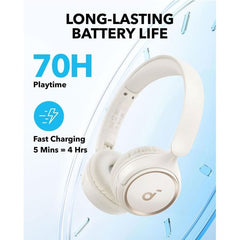 Anker Soundcore H30i (A3012H21) Wireless on Ear Headphone - White