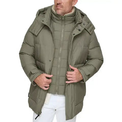 Men's Oswego Duvet Quilted Parka Coat