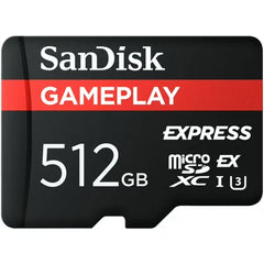 SanDisk Gameplay 512GB microSD Express Memory Card 880MB/S (SDSQXFN-512G-AW6GN)