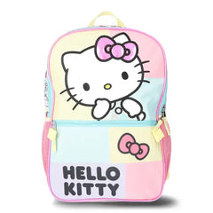 Sanrio Hello Kitty Kids 17" Backpack and Lunch Bag, 2-Piece Set, Pink
