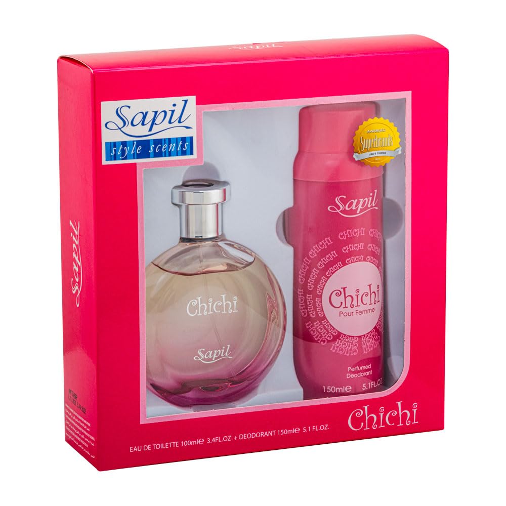 Sapil Chichi for Women 100ml EDP and 150ml Deo Giftset Price in Pakistan
