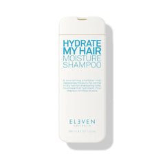 ELEVEN AUSTRALIA Hydrate My Hair Shampoo - Moisturizing, Color-Safe, Anti-Frizz, Nourishing Formula for Dry, Damaged Hair - Protects Against Heat & Environmental Damage, For Daily Use