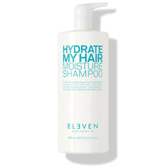 ELEVEN AUSTRALIA Hydrate My Hair Shampoo - Moisturizing, Color-Safe, Anti-Frizz, Nourishing Formula for Dry, Damaged Hair - Protects Against Heat & Environmental Damage, For Daily Use