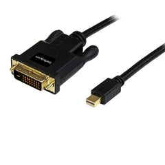 StarTech 6ft Mini Displayport To DVI Adapter (MDP2DVIMM6B) - Black
