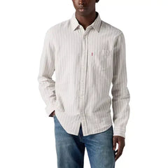 Levi's Men's Classic 1 Pocket Regular-Fit Long Sleeve Shirt