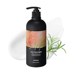 BANANAL Korean Hair Treatment Conditioner Protein & Moisture Rich for Damaged Hair Keratin, Centella & Shea Butter Smooth Finish w/ Botanical Oils Korean Hair Care
