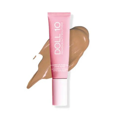 DOLL 10 TCE Liquid Filter – CC Cream - Liquid Foundation - Lightweight Tinted Moisturizer & Skin Tint - Blurs Pores & Fine Lines - Vegan - Clean Makeup