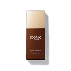 ICONIC LONDON Super Smoother Blurring Skin Tint | Light to Medium Coverage, Hydrating, Ultra-Lightweight Tinted Moisturizer, Cruelty-Free, Vegan Makeup, 1.01 Fl oz