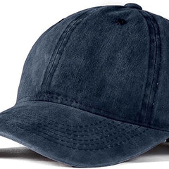 Edoneery Men Women Baseball Cap-Low Profile Adjustable Washed Cotton Golf Dad Hat