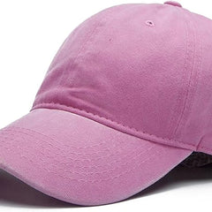 Edoneery Men Women Baseball Cap-Low Profile Adjustable Washed Cotton Golf Dad Hat