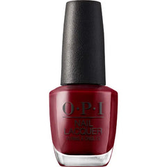 OPI Nail Lacquer Opaque Crème Collection | Bright & Dark Red | Chip Resistant, Fast Drying, Streak Free