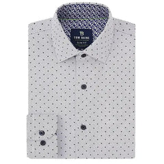 Tom Baine Men's Slim Fit Performance Button Down Dress Shirt