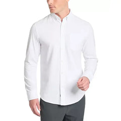 Kenneth Cole Men's Slim-Fit Plain Shirt