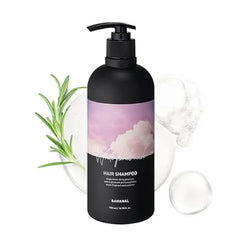 BANANAL Korean Shampoo with Rosemary Sulfate, Silicone & Paraben Free Scalp Care Formula Strengthens, Hydrates & Refreshes Hair with Proteins & Botanical Extracts 500ml 13.5 fl oz