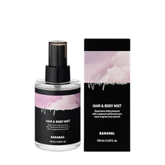 BANANAL Perfumed Hair Mist for Women Castor Oil for Shine & Long Lasting Scent, Clean Hair Perfume & Body Mist Botanical Waters & 17 Amino Acids, Sulfate, Paraben, Silicone Free