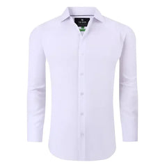Tom Baine Men's Performance Stretch Solid Button Down Shirt