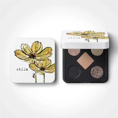 Stila Pocket Play Eye Shadow Palette | 5 Silky Powder Shades for Eyes, Face, Highlight & Contour | Compact, Travel-Friendly, Blendable Formula | Matte & Shimmer, Neutral & Bold Tones