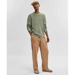 Men's Long-Sleeve Relaxed Crewneck Sweater