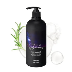 BANANAL Korean Shampoo with Rosemary Sulfate, Silicone & Paraben Free Scalp Care Formula Strengthens, Hydrates & Refreshes Hair with Proteins & Botanical Extracts 500ml 13.5 fl oz