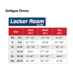 Antigua Women's Black Los Angeles Dodgers Play Through Polo Dress , Black