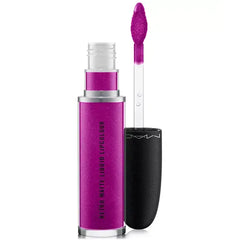 MAC Retro Matte Liquid Lipcolor Metallics , Bold, Long Lasting Metallic Lipstick with Intense Color