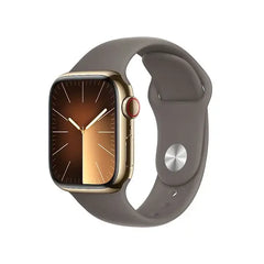 Apple Watch Series 9 (Cellular) Stainless Steel Case with Sport Band
