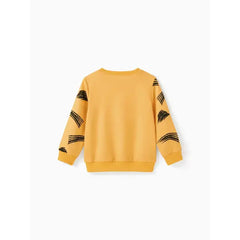 Patpat Disney Winnie the Pooh Toddler Girl Character Print Long-sleeve Sweatshirt Ginger