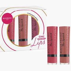 Bourjois 3X Chic Gossip Lips Pink shades Lipsticks Set