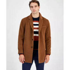 Men's Wool-Blend Car Coat