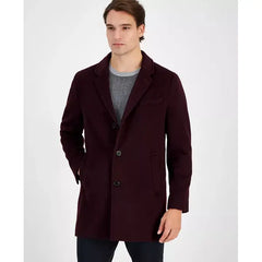 Men's Wool-Blend Car Coat