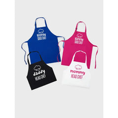 patpat Christmas Family Matching 100% Cotton Letter Print Aprons boy