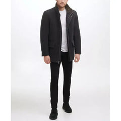 Men's Wool Plush Car Coat