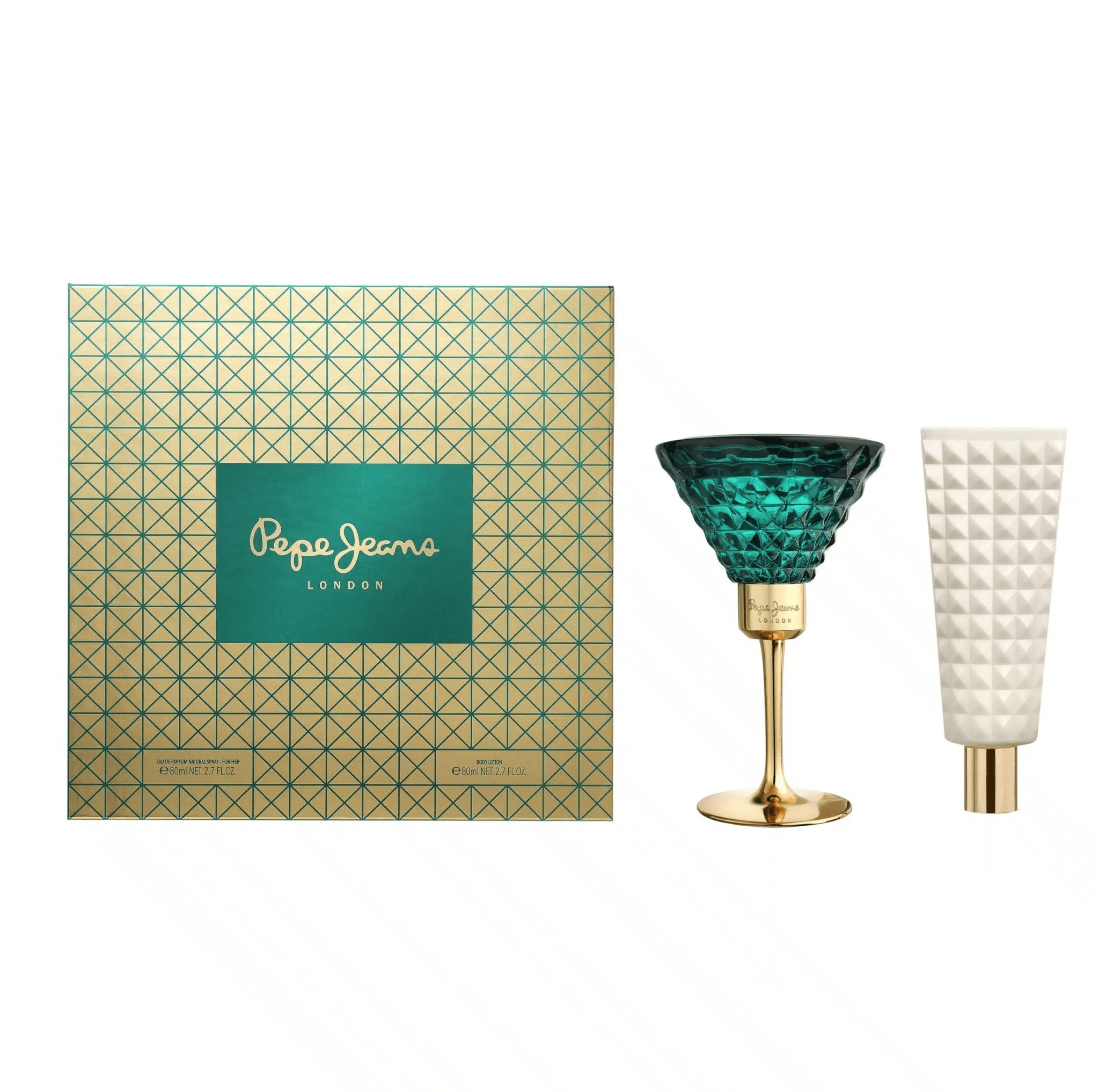 Pepe Jeans Celebrate For Her Set EDP 80Ml + Body Lotion 80Ml - AllurebeautypkPepe Jeans Celebrate For Her Set EDP 80Ml + Body Lotion 80Ml