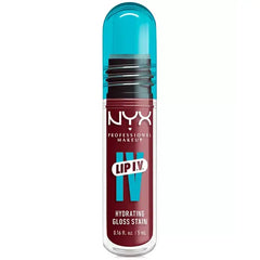 NYX Professional Makeup Lip IV Hydrating Gloss Stain, Moisturizing and Vibrant Color Long Lasting Shine