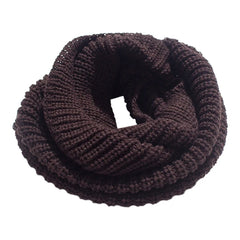 ZIZOCWA Winter Thermal Neck Warmer Scarf for Women, Thick Knit Two-Loop Pullover Gaiter