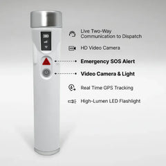 Timeli Personal Safety Device – All-in-One Smart Emergency Device with GPS, HD Video, SOS Alarm & Live Dispatcher