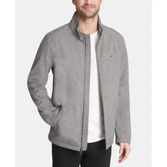 Men's Soft-Shell Classic Zip-Front Jacket