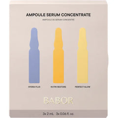 BABOR Hydra Plus Ampoule Concentrate, Moisturizing Skincare Capsule, Hyaluronic Acid Serum, Deeply Nourish to Plump and Smooth Skin, Anti Aging Serum 7 Day Treatment