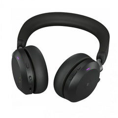 Jabra (27599-999-989) Evolve2 75 MS Bluetooth Headset for Microsoft Teams, USB-A, Charging Stand