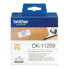 Brother Label Roll, 29 x 62 mm, Multicolour Black on White