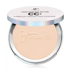 IT Cosmetics CC+ Airbrush Perfecting Powder Foundation for Flawless, Full Coverage