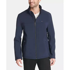 Men's Soft-Shell Classic Zip-Front Jacket